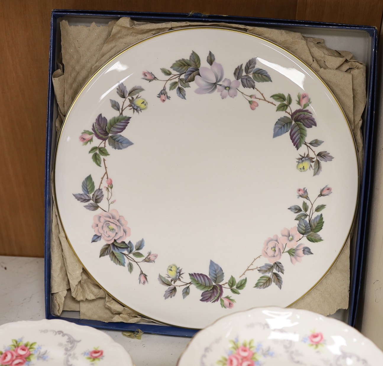 A large quantity of Royal Albert “Tranquility”, dinner and tea service